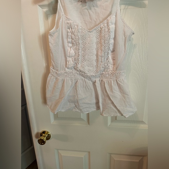 Loft bohemian crochet tank top - Picture 4 of 7